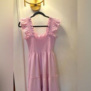Pink Crepe Ellie Nap Dress